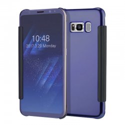 CLEAR VIEW COVER FOR SAMSUNG GALAXY S8 DARK BLUE