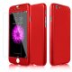 Ultra Thin 360° Full Body Protective Case For iPhone 7 Red