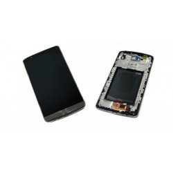 LG G3 D855 LCD + Touch Screen + frame BLACK