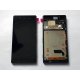 LCD for SONY Xperia Z3 Dual SIM 4G touch screen frame Black