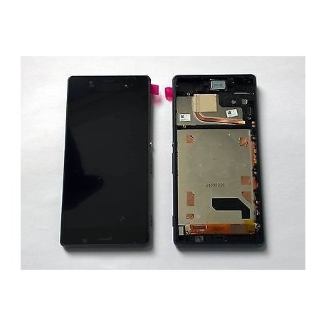 LCD for SONY Xperia Z3 Dual SIM 4G touch screen frame Black