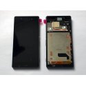 LCD for SONY Xperia Z3 touch screen frame Black