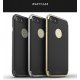 iPhone 7 iPaky Ultra Thin Hybrid PC Frame + Silicone Back Plate Shockproof Drop BLACK