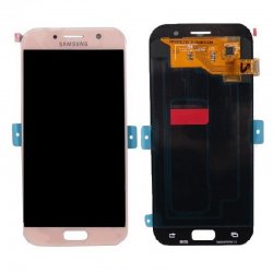 Samsung Galaxy A5 2017 A520 Lcd+Touch Screen Pink Service Pack
