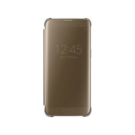 SAMSUNG GALAXY J3 2017 J330 CLEAR VIEW GOLD OEM