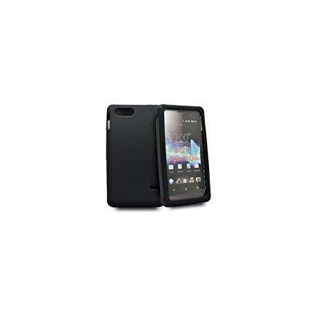 SONY ST27 Xperia GO SILICON CASE BLACK