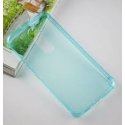 SONY ST23 Xperia Miro BLUE SILICON CASE TRANSPERANT MATTE