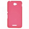 Sony Xperia E4 PINK SILICON CASE TRANSPERANT MATTE