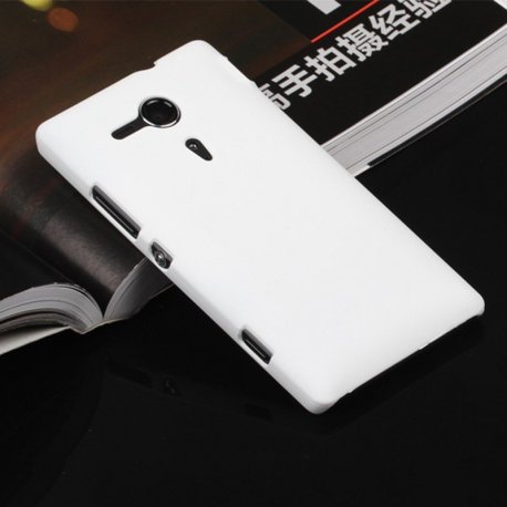 SONY C1505 / C1605 Xperia E MOSHI BACK CASE PLASTIC WHITE