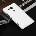 SONY C1505 / C1605 Xperia E MOSHI BACK CASE PLASTIC WHITE