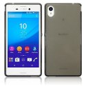 SONY Xperia M5 E5633 / E5663 SILICON CASE TRANSPERANT BLACK MATTE