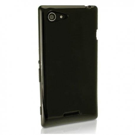 SONY Ζ3 Mini Compact / D5803 / D5833 SILICON CASE BLACK
