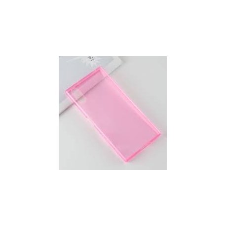 SONY Xperia XZ SILICON CASE TRANSPERANT PINK