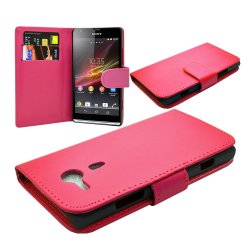 Sony Xperia Z / C6603 / L36H BOOK CASE PINK
