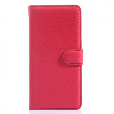 Sony Xperia M2 D2305 BOOK CASE RED