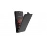 SONY XPERIA J ST26 FLIP CASE BLACK