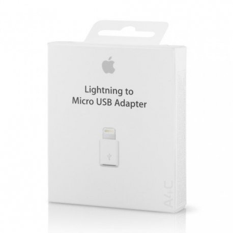 Original Apple Lightning to Micro-USB Adapter MD820ZM/A Blister