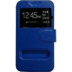 LG K8 K350 Book Case S View Blue