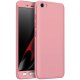 Xiaomi Redmi Note 4X Ultra Thin 360° Full Body Protective Case RoseGold