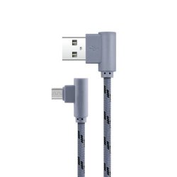 Cable Micro Usb 2m 2,4A Right Angle