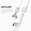 MBaccess Magnetic Sport Silicone Strap For Airpods White