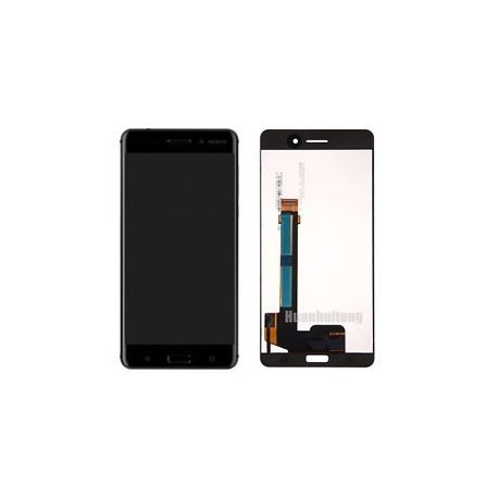Nokia 6 Lcd+Touch Screen Black