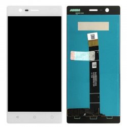 Nokia 3 Lcd+Touch Screen White