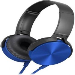 MDR-XB450 Wired Headset And Headphone With Mic. Blue
