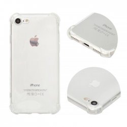IPhone 7/8 Back Case Shockproof Transparent