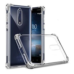 Nokia 6 Shockproof Back Case Transparent