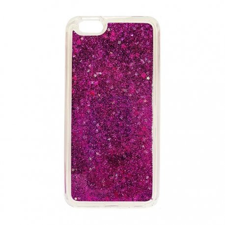 IPhone 7/8 Futerał Liquid Glitter Purple