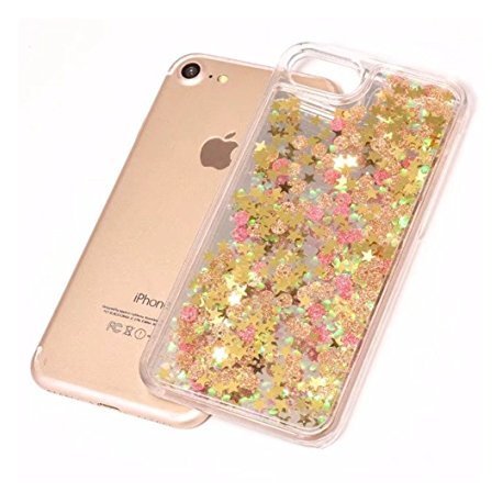 IPhone 6/6s Futerał Liquid Glitter Gold