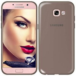 Samsung Galaxy A5 2017 A520 Silicone Case Black Transperant