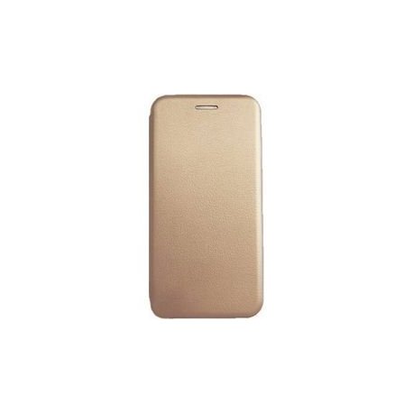 Huawei Y6 2018 Book Case Magnet Hard Gold