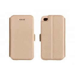 LG Q6 Book Pocket Case Gold