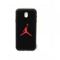 Samsung Galaxy J5 2017 J530 Hard Back Case Glass JORDAN Black