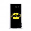 Samsung Galaxy J7 2017 J730 Hard Back Case Glass Batman Black