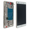 Huawei P8 Lite Lcd + TouchScreen+Frame White