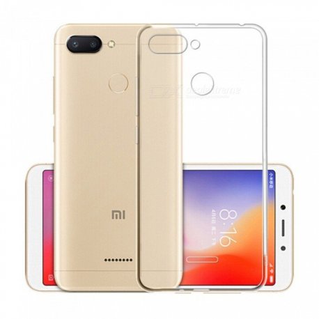 Xiaomi Redmi 6 Silicon Case Transperant