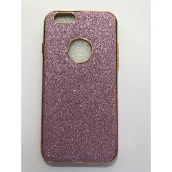 IPhone 6/6s Back Case Silicon Glitter Light Pink