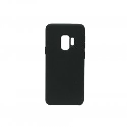Samsung Galaxy S9 G960 Silicon Case Silky And Soft Touch Black