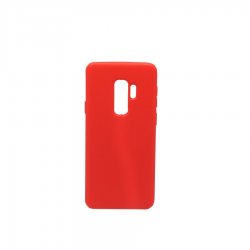Samsung Galaxy S9 G960 Silicon Case Silky And Soft Touch Red