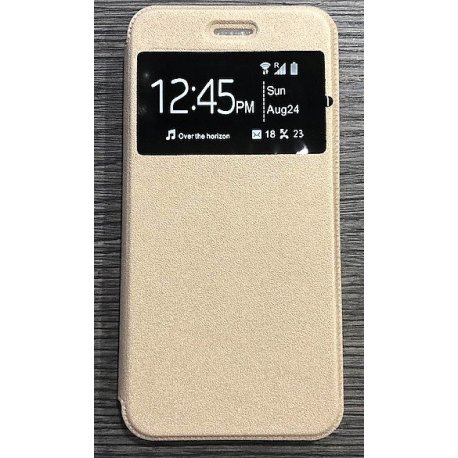 IPhone XS Max Book SView Case Magnet Gold