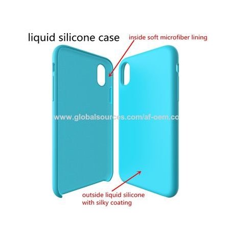 Huawei P20 Silicon Case Silky And Soft Touch Light Blue