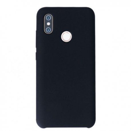 Xiaomi MI 8 Silicon Case Silky And Soft Touch Black
