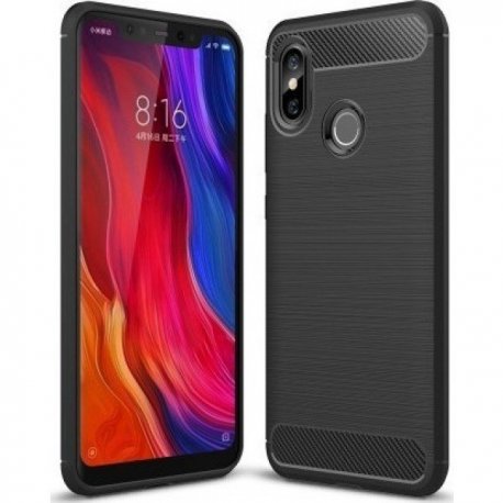 Xiaomi MI 8 Silicon Brushed Carbon Black