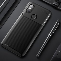 Xiaomi MI 8 Ultra Thin Carbon Fiber Cover Black