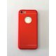 IPhone 5/5S/SE Aluminium Metal Cover and Silicone Inner Case Red