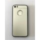 IPhone 5/5S/SE Aluminium Metal Cover and Silicone Inner Case Silver