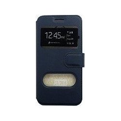 Samsung Galaxy J4 2018 Book SView Case Dark Blue